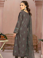 Manizay Mehrma Premium Embroidered Swiss Voil Unstitched 3Pc Suit D-09