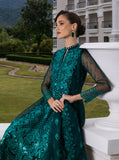 Zainab Chottani Embroidered Organza Unstitched 3Pc Suit D-01 Zeina