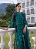 Zainab Chottani Embroidered Organza Unstitched 3Pc Suit D-01 Zeina