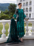 Zainab Chottani Embroidered Organza Unstitched 3Pc Suit D-01 Zeina