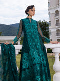 Zainab Chottani Embroidered Organza Unstitched 3Pc Suit D-01 Zeina