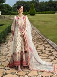 Zainab Chottani Embroidered Organza Unstitched 3Pc Suit D-10 Trésor