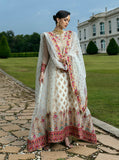 Zainab Chottani Embroidered Organza Unstitched 3Pc Suit D-10 Trésor