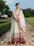 Zainab Chottani Embroidered Organza Unstitched 3Pc Suit D-10 Trésor