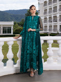 Zainab Chottani Embroidered Organza Unstitched 3Pc Suit D-01 Zeina