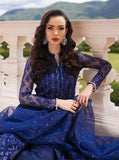 Zainab Chottani Embroidered Organza Unstitched 3Pc Suit D-02 Éclat