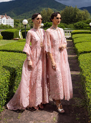 Zainab Chottani Embroidered Organza Unstitched 3Pc Suit D-03 Roséa