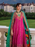 Zainab Chottani Embroidered Organza Unstitched 3Pc Suit D-08 Jardin