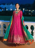 Zainab Chottani Embroidered Organza Unstitched 3Pc Suit D-08 Jardin