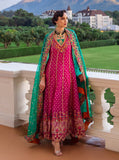 Zainab Chottani Embroidered Organza Unstitched 3Pc Suit D-08 Jardin