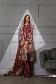 Sobia Nazir Embroidered Silk Unstitched 3 Piece Suit S23V2-05