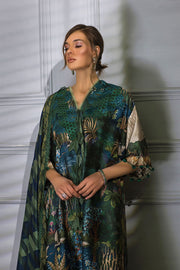 Sobia Nazir Embroidered Silk Unstitched 3 Piece Suit S23V2-06