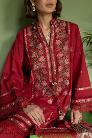 Vital by Sobia Nazir Embroidered Lawn Unstitched 3Pc Suit V-10B