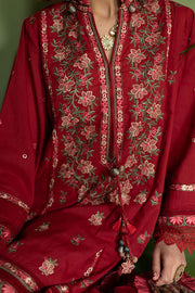 Vital by Sobia Nazir Embroidered Lawn Unstitched 3Pc Suit V-10B