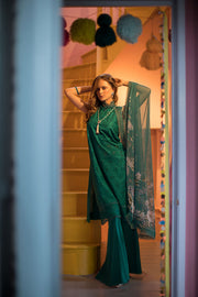 Vital by Sobia Nazir Embroidered Lawn Unstitched 3Pc Suit V-12B