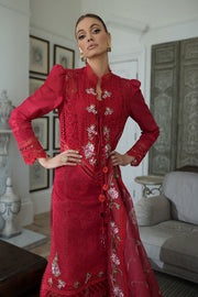 Sobia Nazir Embroidered Luxury Lawn Unstitched 3Pc Suit D-03B