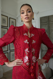 Sobia Nazir Embroidered Luxury Lawn Unstitched 3Pc Suit D-03B