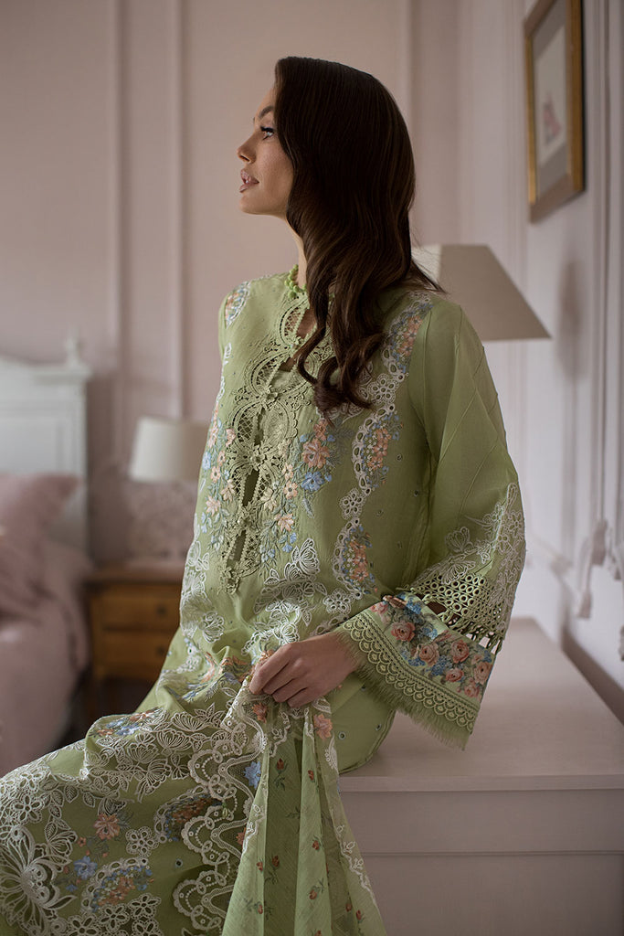 Sobia Nazir Embroidered Luxury Lawn Unstitched 3Pc Suit D-04A