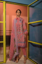 Vital by Sobia Nazir Embroidered Lawn Unstitched 3Pc Suit V-6B