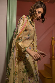 Vital by Sobia Nazir Embroidered Lawn Unstitched 3Pc Suit V-7A