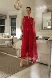 Sobia Nazir Embroidered Luxury Lawn Unstitched 3Pc Suit D-08B
