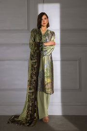 Sobia Nazir Embroidered Silk Unstitched 3 Piece Suit S23V2-04