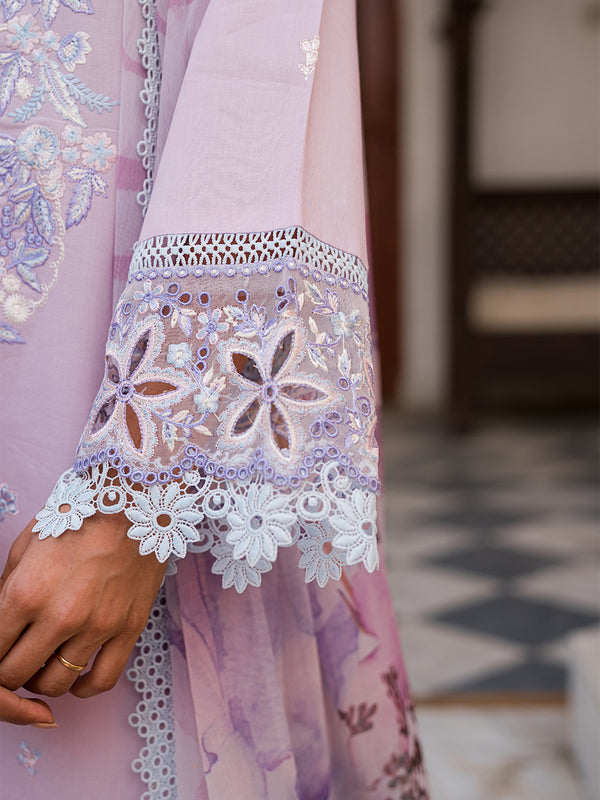 Wisteria by Roheenaz Embroidered Lawn Unstitched 3Pc Suit RUNSS23024A