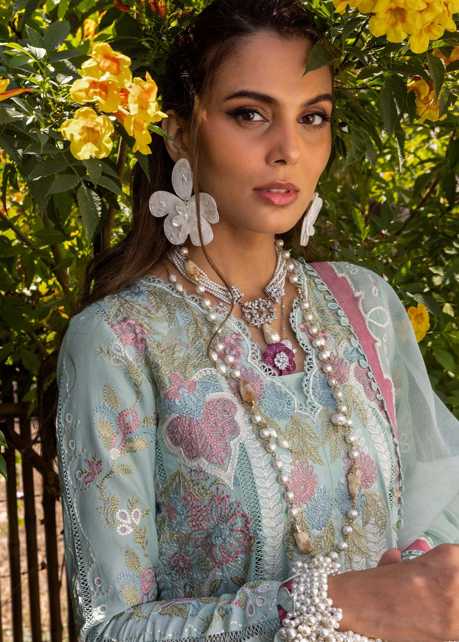 Saira Shakira Embroidered Luxury Lawn Unstitched 3Pc Suit DILARA-A