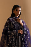 Zariya Afsanay Bareeze Net Unstitched 3Pc Suit ZB50039 DILARA