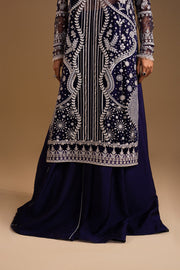 Zariya Afsanay Bareeze Net Unstitched 3Pc Suit ZB50039 DILARA