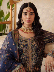 Charizma Dastan-e-Jashan Luxury Chiffon Unstitched 3Pc Suit DJ4-03