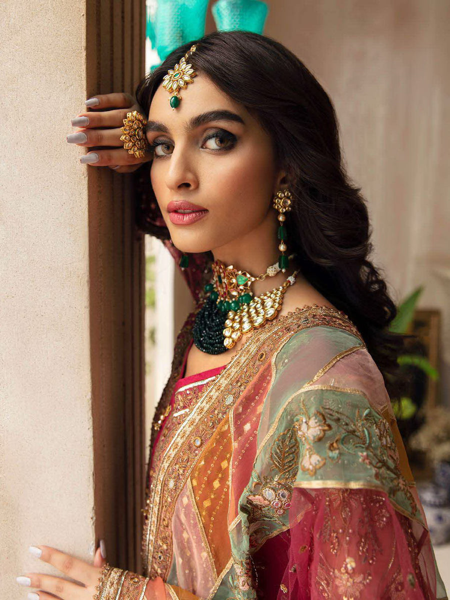 Charizma Dastan-e-Jashan Luxury Chiffon Unstitched 3Pc Suit DJ4-04