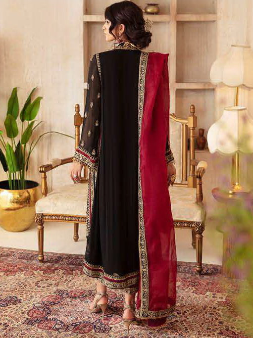 Charizma Dastan-e-Jashan Luxury Chiffon Unstitched 3Pc Suit DJ4-06