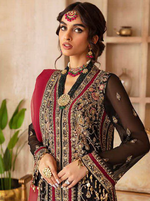 Charizma Dastan-e-Jashan Luxury Chiffon Unstitched 3Pc Suit DJ4-06