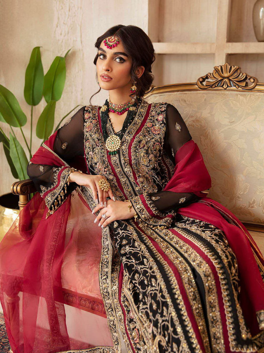 Charizma Dastan-e-Jashan Luxury Chiffon Unstitched 3Pc Suit DJ4-06