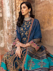 Charizma Dastan-e-Jashan Luxury Chiffon Unstitched 3Pc Suit DJW23-01