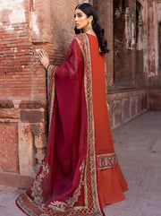 Charizma Dastan-e-Jashan Luxury Chiffon Unstitched 3Pc Suit DJW23-02