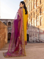 Charizma Dastan-e-Jashan Luxury Chiffon Unstitched 3Pc Suit DJW23-03