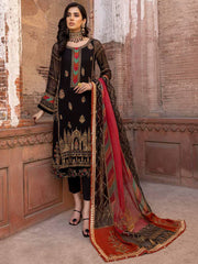 Charizma Dastan-e-Jashan Luxury Chiffon Unstitched 3Pc Suit DJW23-04