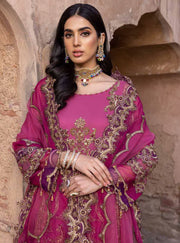 Charizma Dastan-e-Jashan Luxury Chiffon Unstitched 3Pc Suit DJW23-05