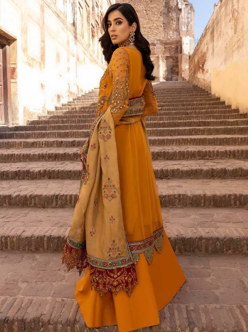 Charizma Dastan-e-Jashan Luxury Chiffon Unstitched 3Pc Suit DJW23-06