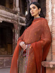 Charizma Dastan-e-Jashan Luxury Chiffon Unstitched 3Pc Suit DJW23-08