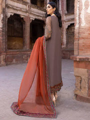 Charizma Dastan-e-Jashan Luxury Chiffon Unstitched 3Pc Suit DJW23-08