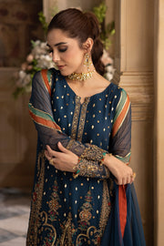 Charizma Dastan-e-Jashan Luxury Chiffon Unstitched 3Pc Suit DJW4-09