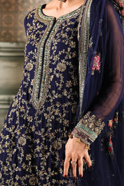 Charizma Dastan-e-Jashan Luxury Chiffon Unstitched 3Pc Suit DJW5-01
