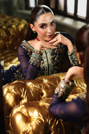 Charizma Dastan-e-Jashan Luxury Chiffon Unstitched 3Pc Suit DJW5-01