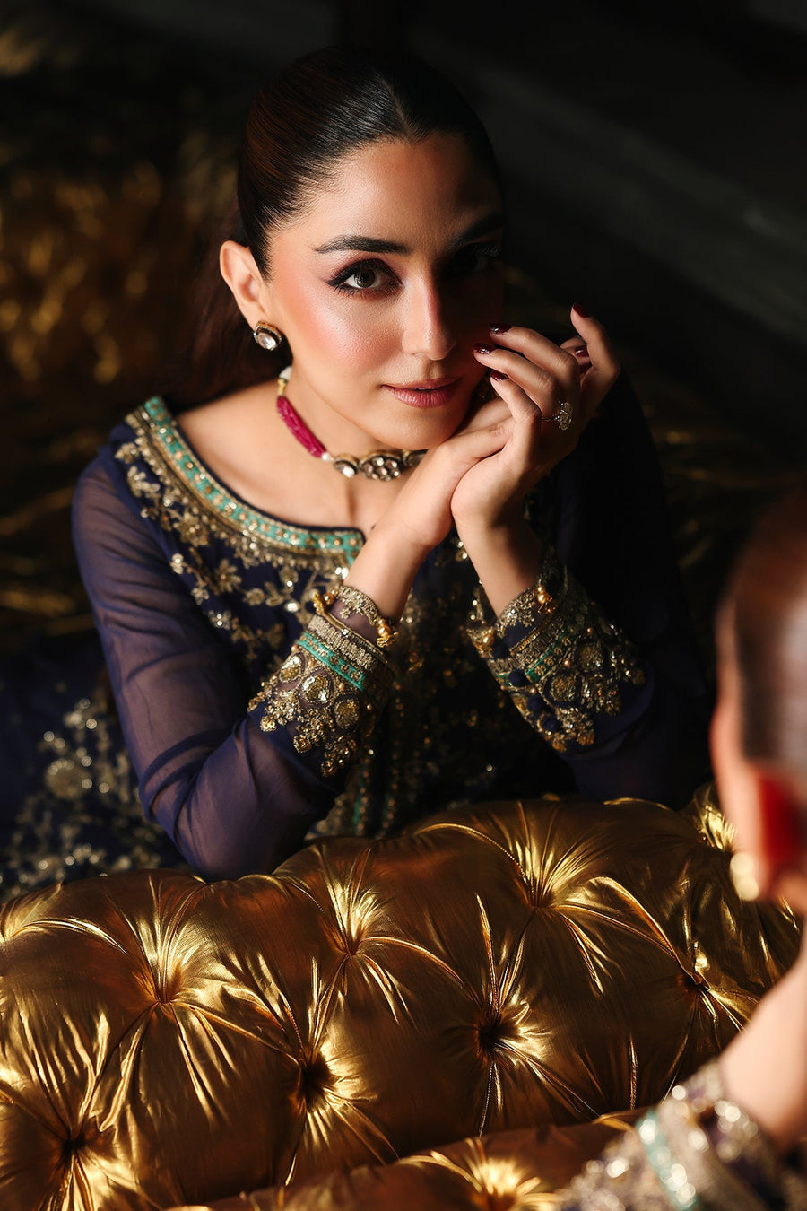 Charizma Dastan-e-Jashan Luxury Chiffon Unstitched 3Pc Suit DJW5-01