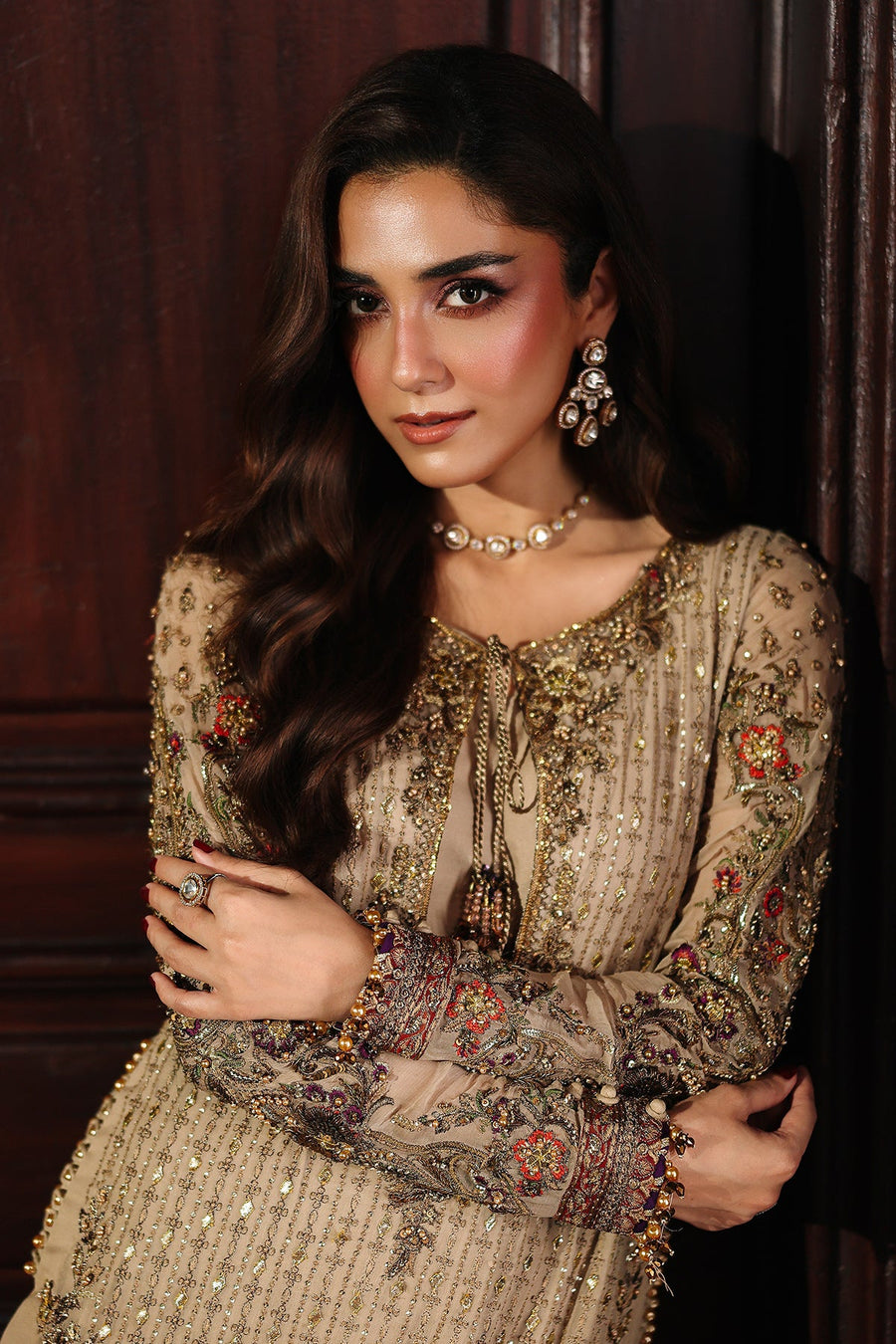 Charizma Dastan-e-Jashan Luxury Chiffon Unstitched 3Pc Suit DJW5-02