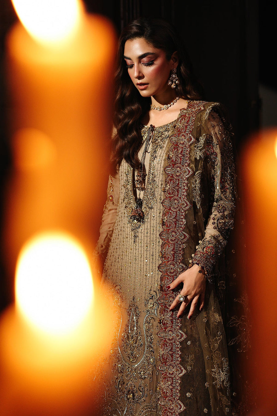 Charizma Dastan-e-Jashan Luxury Chiffon Unstitched 3Pc Suit DJW5-02