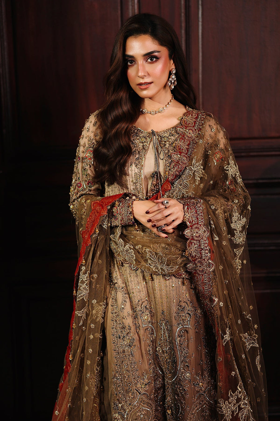 Charizma Dastan-e-Jashan Luxury Chiffon Unstitched 3Pc Suit DJW5-02